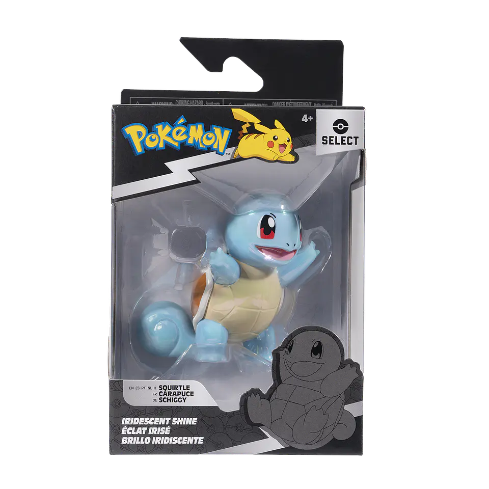 Pokemon Figura de Batlla Tornasol - Squirtle  1