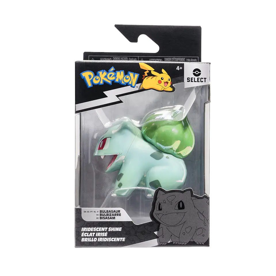 Pokemon Figura de Batlla Tornasol - Bulbasaur  1
