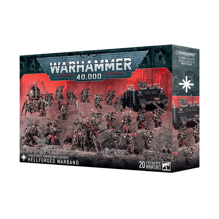 Chaos Space Marines Battleforce: Hellforged Warband 