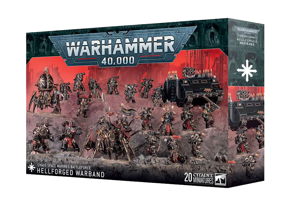 Chaos Space Marines Battleforce: Hellforged Warband  1