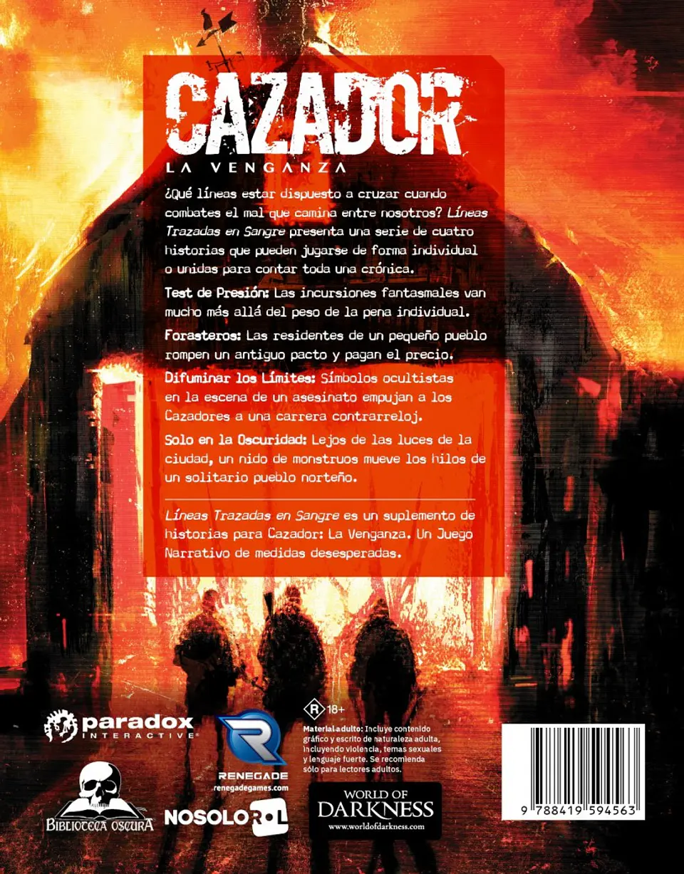 Cazador: La Venganza Lineas Trazadas de Sangre  2