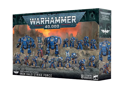 Space Marines Battleforce: Iron Halo Strike Force 
