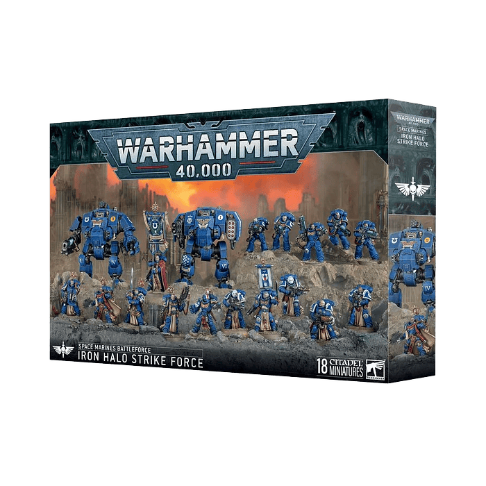 Space Marines Battleforce: Iron Halo Strike Force 