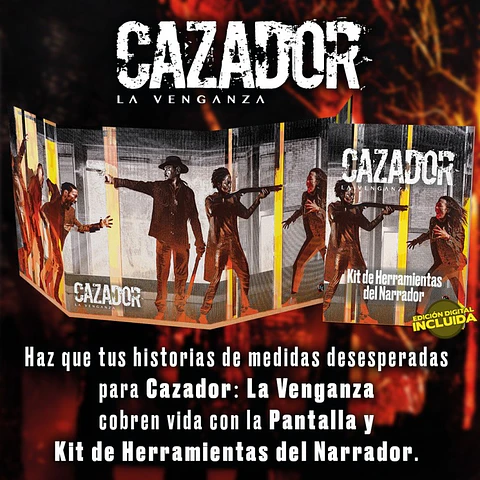 Cazador La Venganza: pantalla y Kit de Inicio 