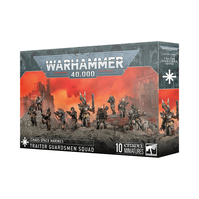 Chaos Space Marines: Traitor Guardsmen Squad 