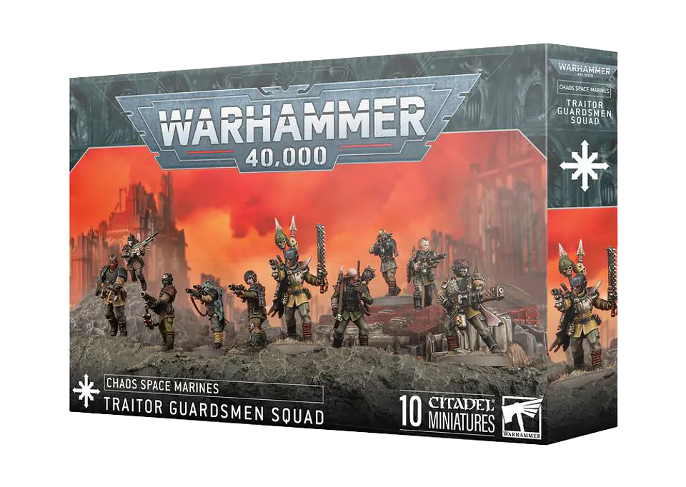 Chaos Space Marines: Traitor Guardsmen Squad  1