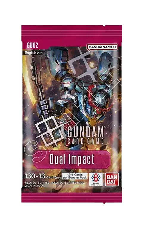 Gundam TCG: Sobre Dual Impact Booster Pack [GD02] 