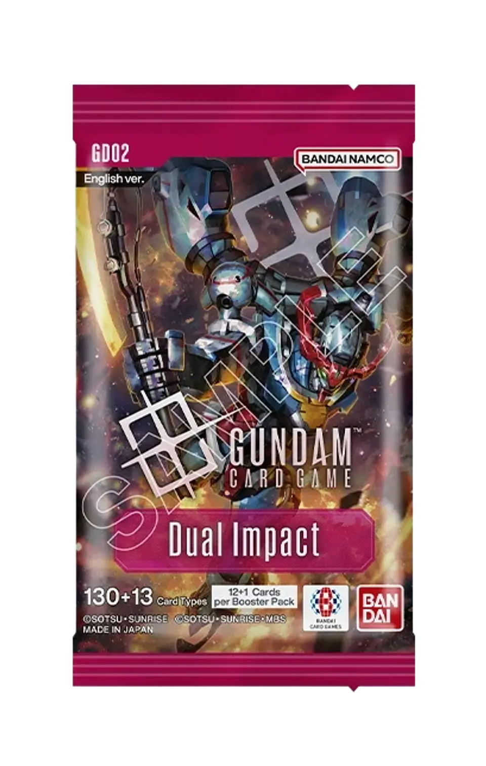 Gundam TCG: Sobre Dual Impact Booster Pack [GD02]  1