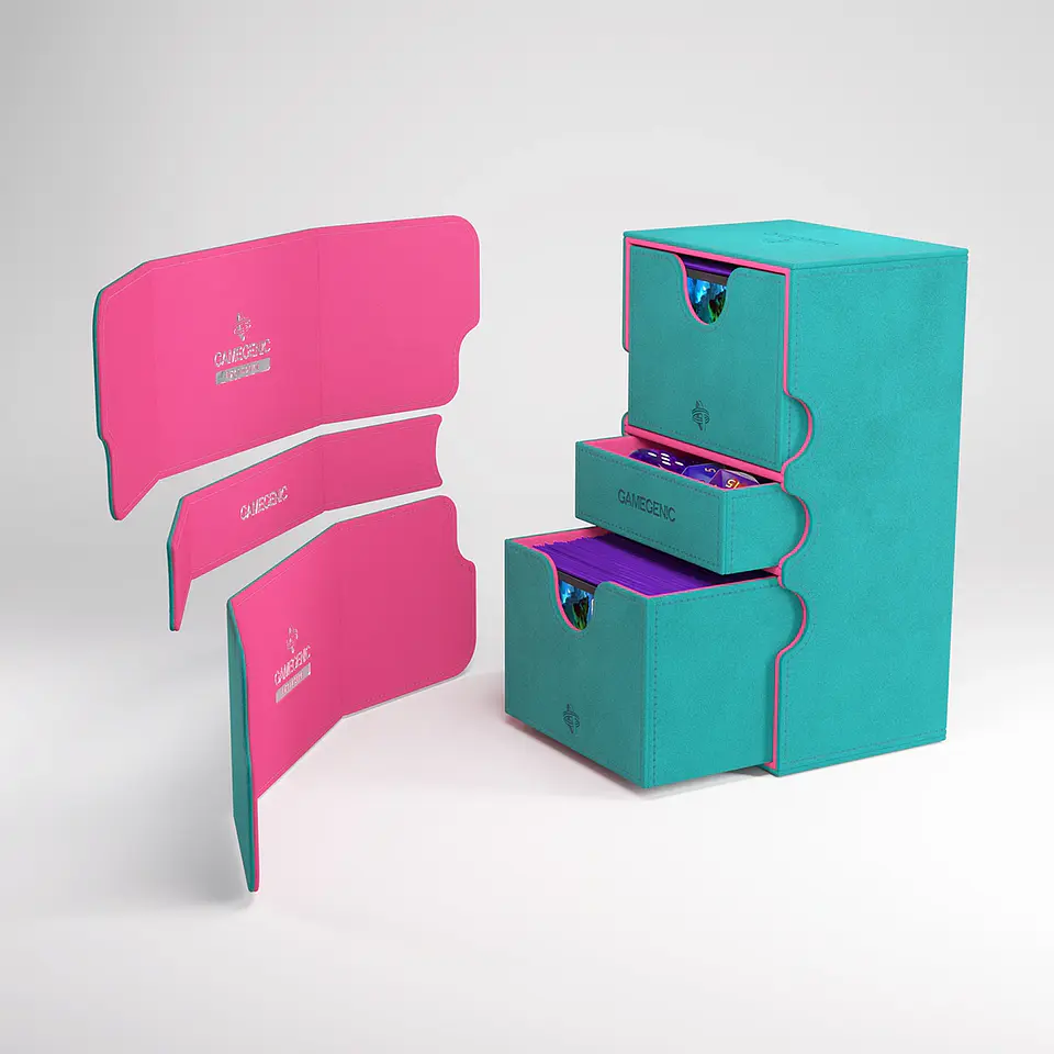 Porta Mazo Gamegenic - Stronghold 200+XL Teal/Pink 4