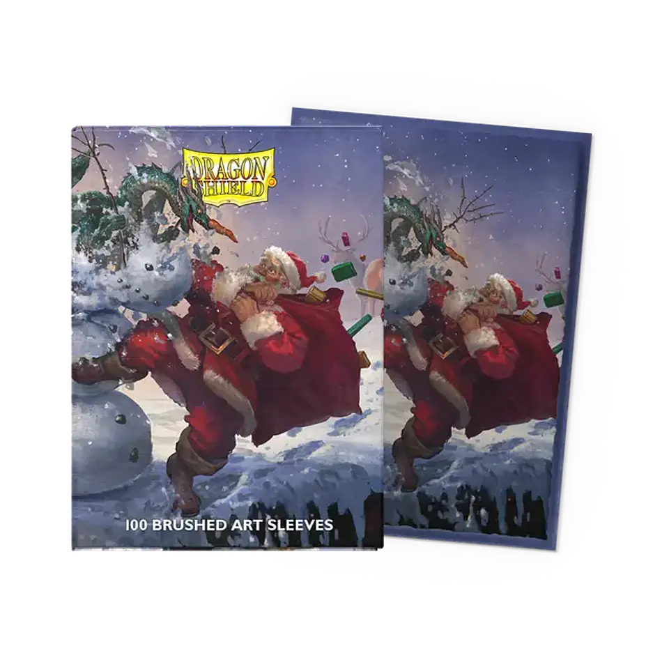 Protectores Dragon Shield Art Brushed - Christmas 2025 (x100)  1