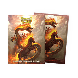 Protectores Dragon Shield Matte Dual Art - Fire Horse 2026 