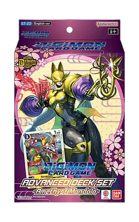 Mazo Digimon CCG: Starter Deck Amethyst Mandala (ST-22) 
