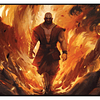 Playmat MTG - Avatar the Last Airbender: Combustion Man  2