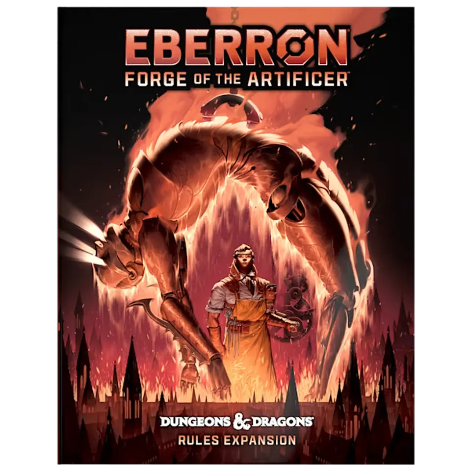 Dungeons & Dragons 5e: Eberron - Forge of the Artificer, Alt Cover  1