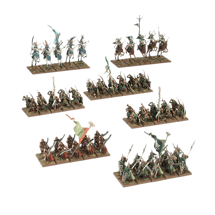 The Old World: Wood Elf Realms Battalion  2