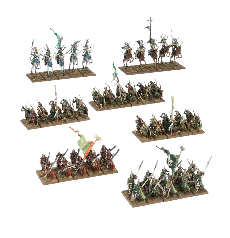The Old World: Wood Elf Realms Battalion  2