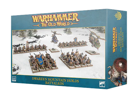 The Old World: Dwarfen Mountain Holds Battalion 