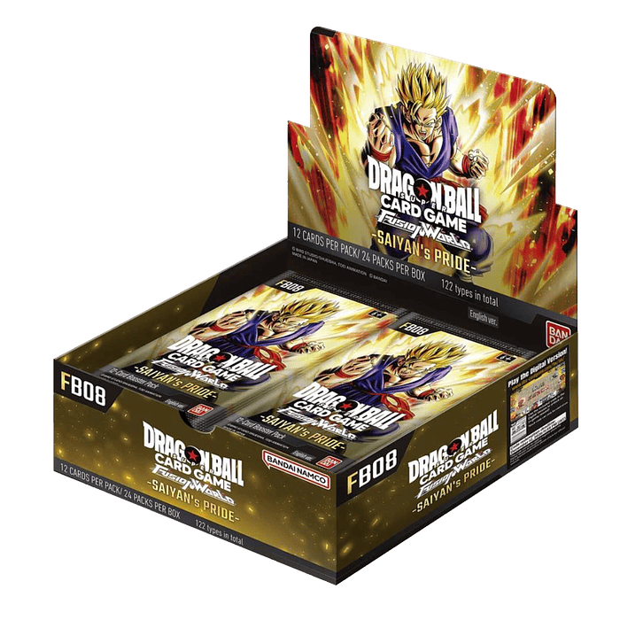 Caja de Sobres Dragon Ball Super FW: Saiyan's Pride (FB08) 