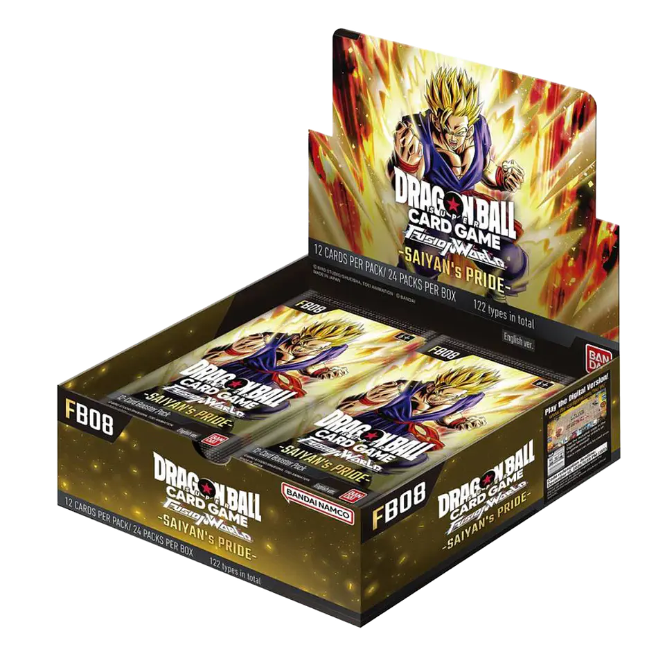 Caja de Sobres Dragon Ball Super FW: Saiyan's Pride (FB08)  1