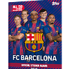 Albúm Barcelona completo a pegar 150 Stickers Topps  1