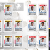 Albúm Real Madrid completo a pegar 150 Stickers Topps  3