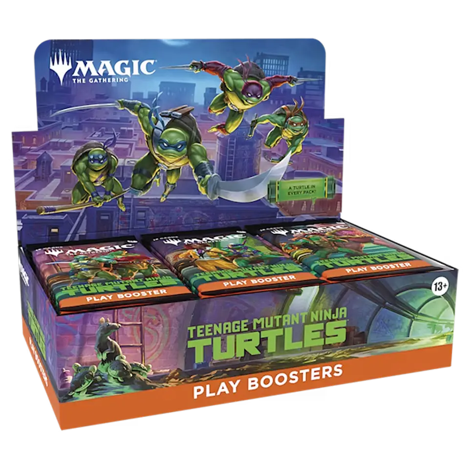 Play Booster Box - Teenage Mutant Ninja Turtles (Inglés)  1