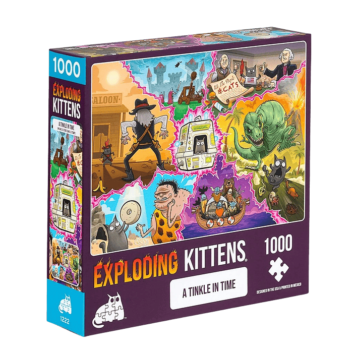 Exploding Kittens Puzzle 1000 pzas A Tinkle In Time 