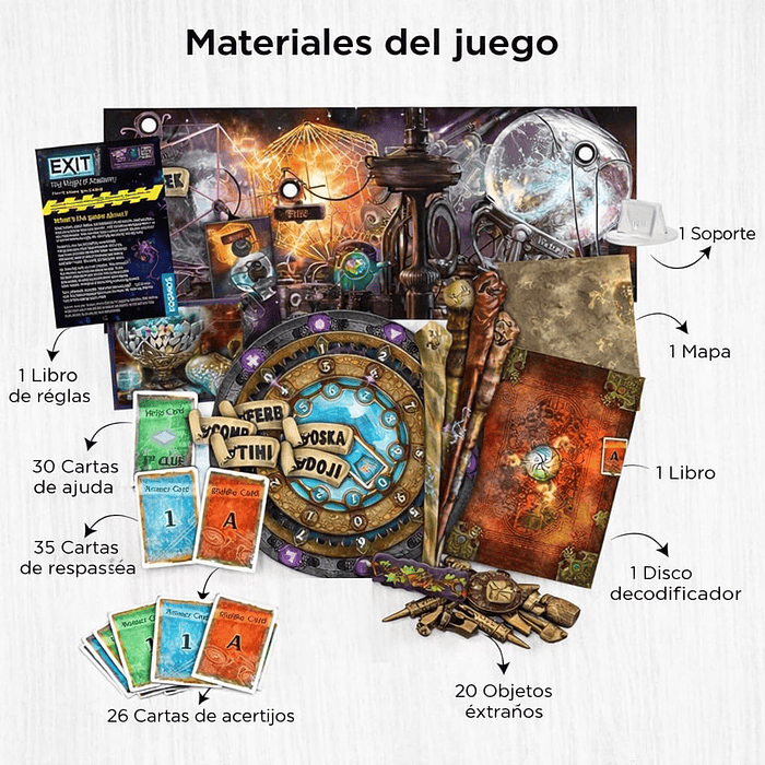 Exit: La Academia de las Artes Mágicas (Español)  2