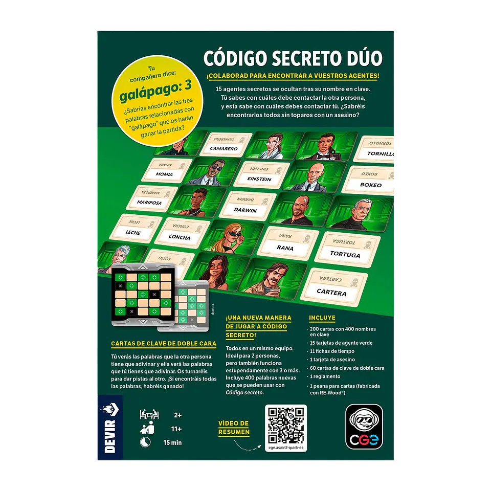 Código Secreto Dúo (2da Edición)  2