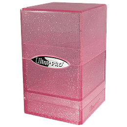 Porta Mazo: Satin Tower 100+ Glitter - Rosado 