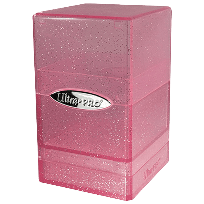 Porta Mazo: Satin Tower 100+ Glitter - Rosado  1