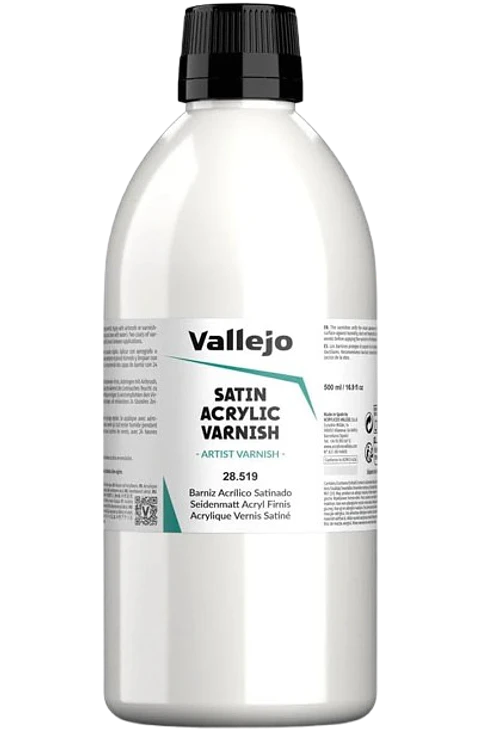 Barniz Acrílico Satinado - Satin Acrylic Varnish (500ml) 