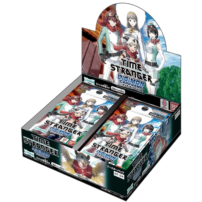 Caja de sobres Digimon TCG: Time Stranger (BT-24)  2