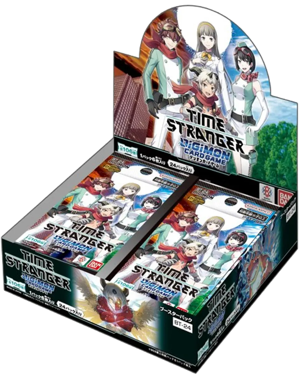 Caja de sobres Digimon TCG: Time Stranger (BT-24)  2