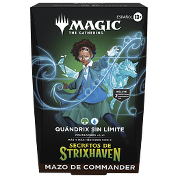 Mazo commander Secrets of Strixhaven - Quandrix Unlimited (Español) 
