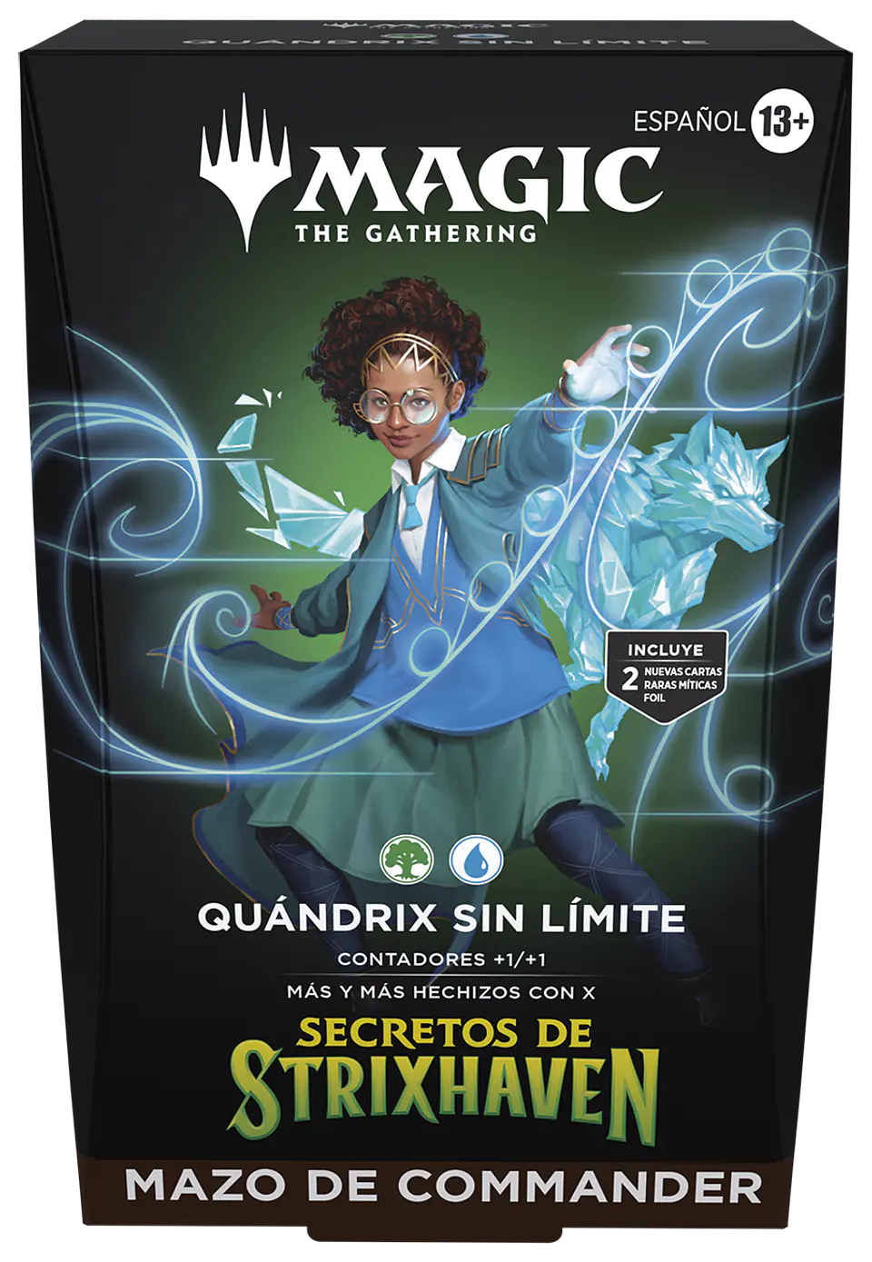 Mazo commander Secrets of Strixhaven - Quandrix Unlimited (Español)  1