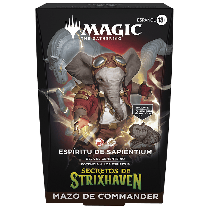 Mazo commander Secrets of Strixhaven - Lorehold Spirit (Español) 
