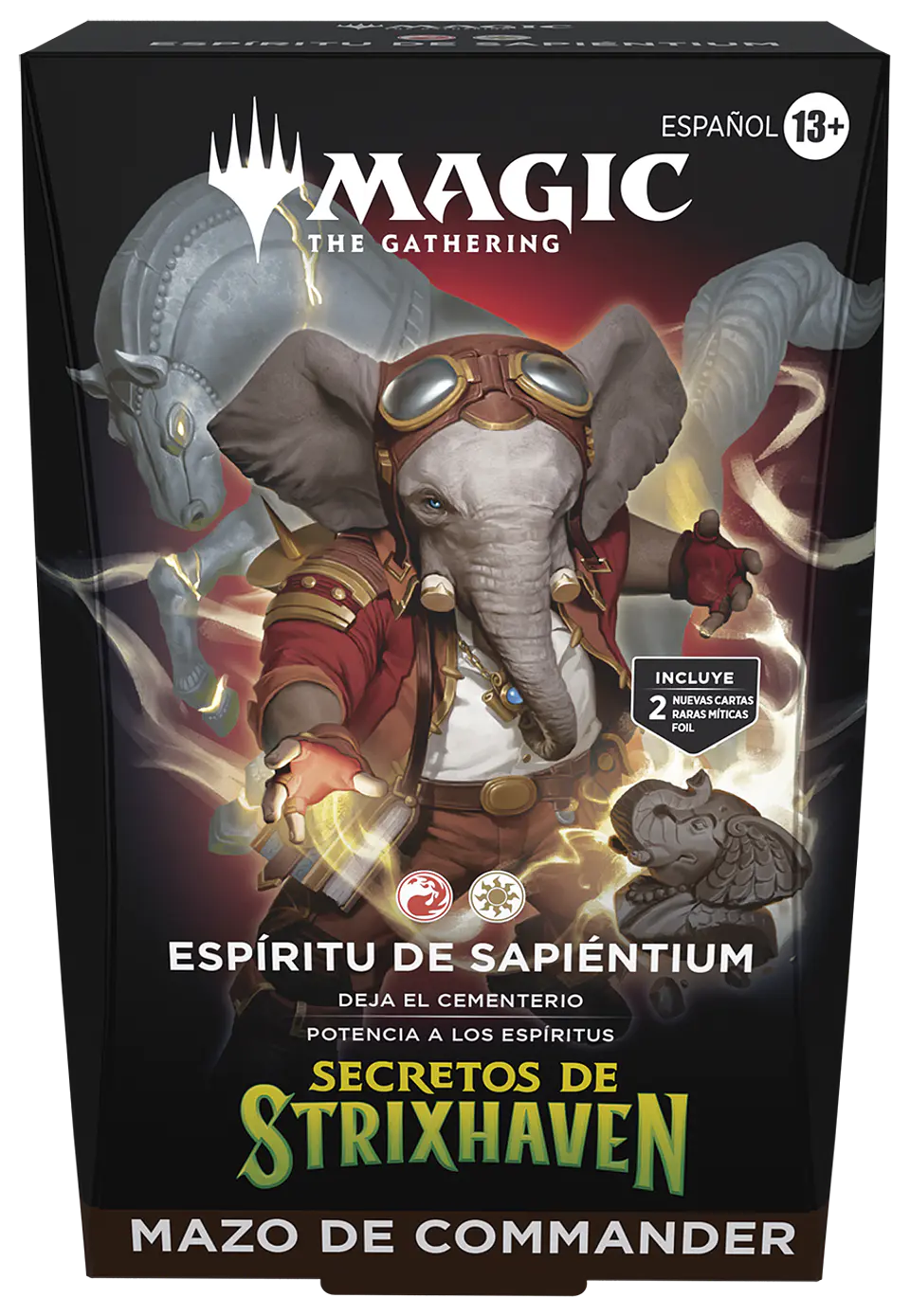 Mazo commander Secrets of Strixhaven - Lorehold Spirit (Español)  1