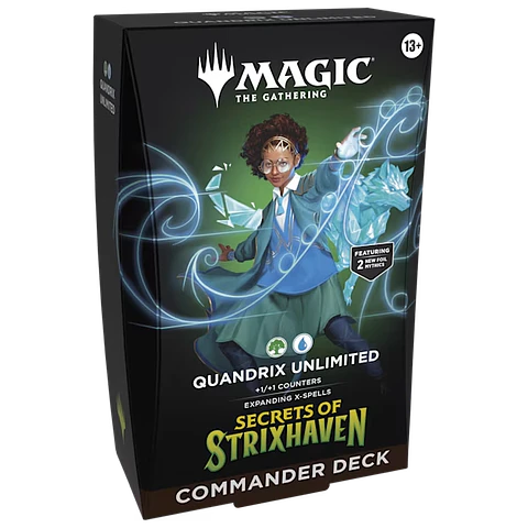 Mazo commander Secrets of Strixhaven - Quandrix Unlimited (Inglés) 