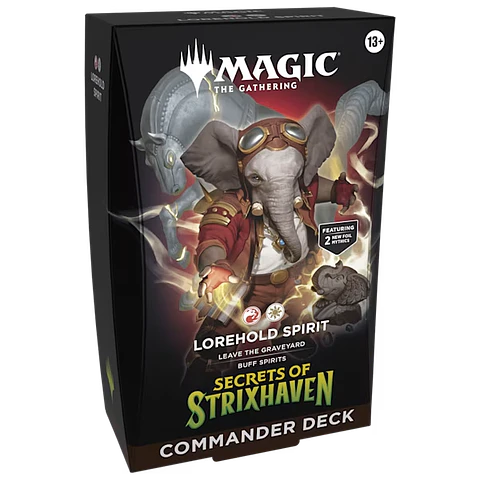 Mazo commander Secrets of Strixhaven - Lorehold Spirit (Inglés) 