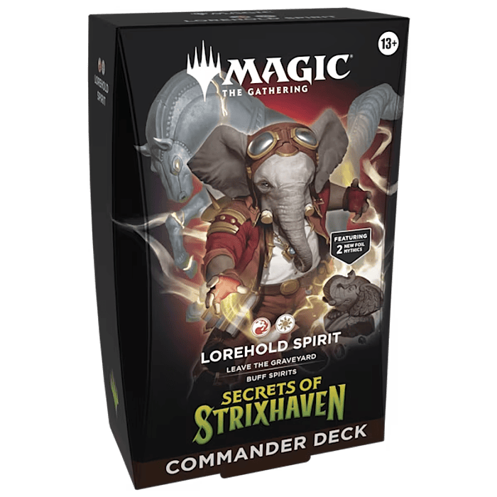 Mazo commander Secrets of Strixhaven - Lorehold Spirit (Inglés) 