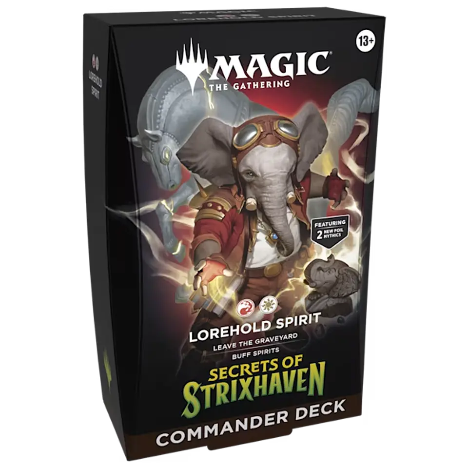 Mazo commander Secrets of Strixhaven - Lorehold Spirit (Inglés)  1