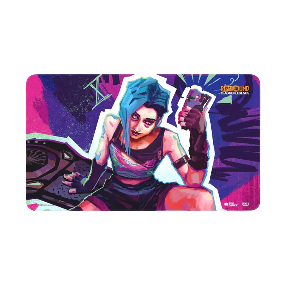 Playmat: Riftbound- OriginsJinx Art  2