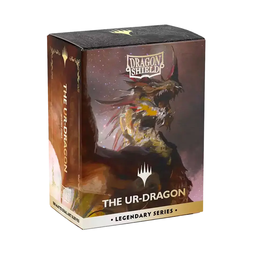 Dragonshield Sleeves: Standard DUAL- Matte 'MTG Legendary Series- The Ur-Dragon'  1