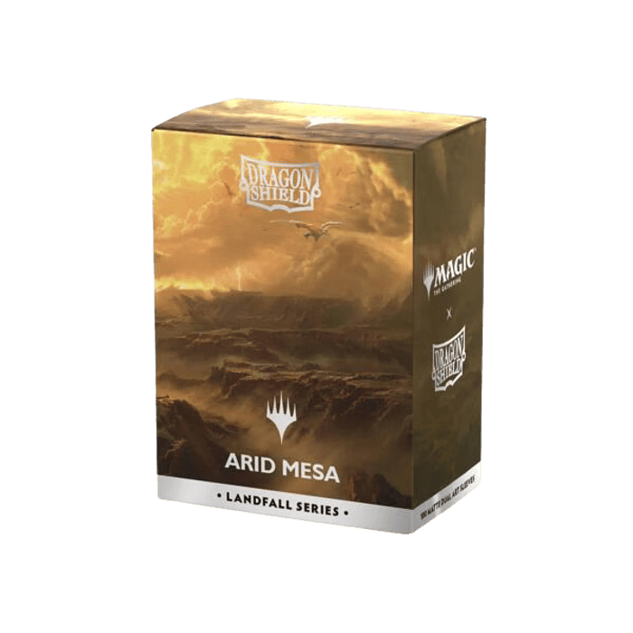 Dragonshield Sleeves: Standard DUAL- Matte 'MTG Landfall SeriesArid Mesa'  2