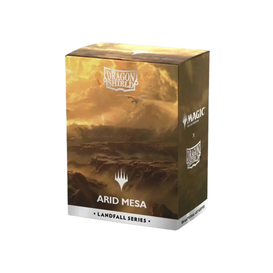 Dragonshield Sleeves: Standard DUAL- Matte 'MTG Landfall SeriesArid Mesa'  2