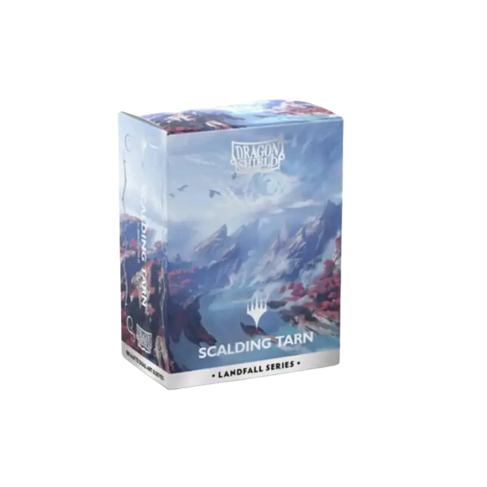 Dragonshield Sleeves: Standard DUAL- Matte 'MTG Landfall SeriesScalding Tarn'  1