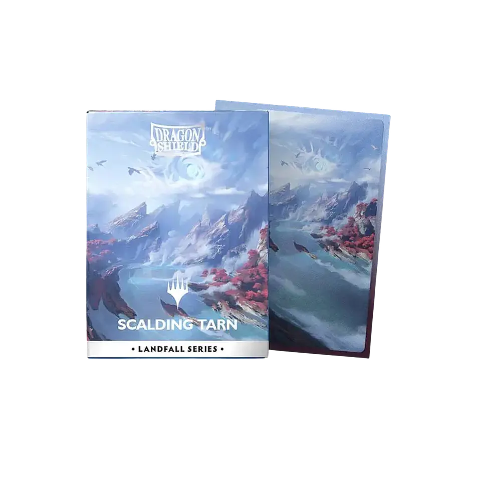 Dragonshield Sleeves: Standard DUAL- Matte 'MTG Landfall SeriesScalding Tarn'  2