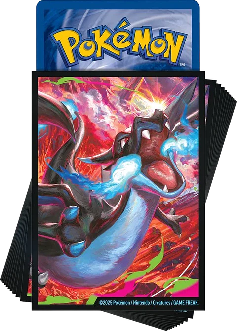 Protectores Mega‑Charizard X ex
