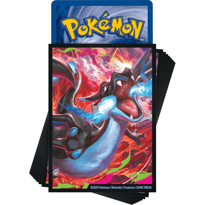 Protectores Mega‑Charizard X ex